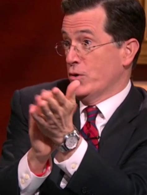 stephen colbert rolex|Stephen Colbert's new wrist watch .